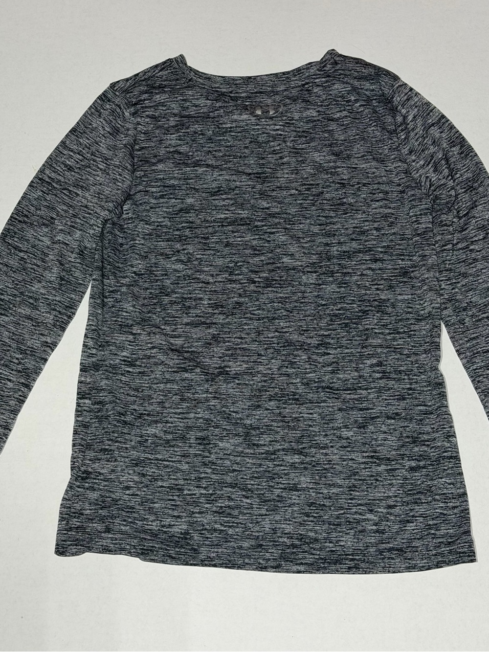 Under Armour Women's Gray Heather Long-Sleeve Performance Tee - Picture 2 of 5